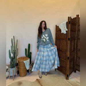 Western Gold Farmer Maxi Skirt